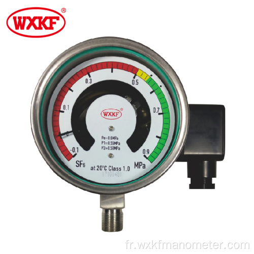 Densité de gaz Analyseur de gaz SF6 avec indicateur local